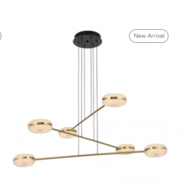 TELBIX-GOVAN 6 LIGHT PENDANT